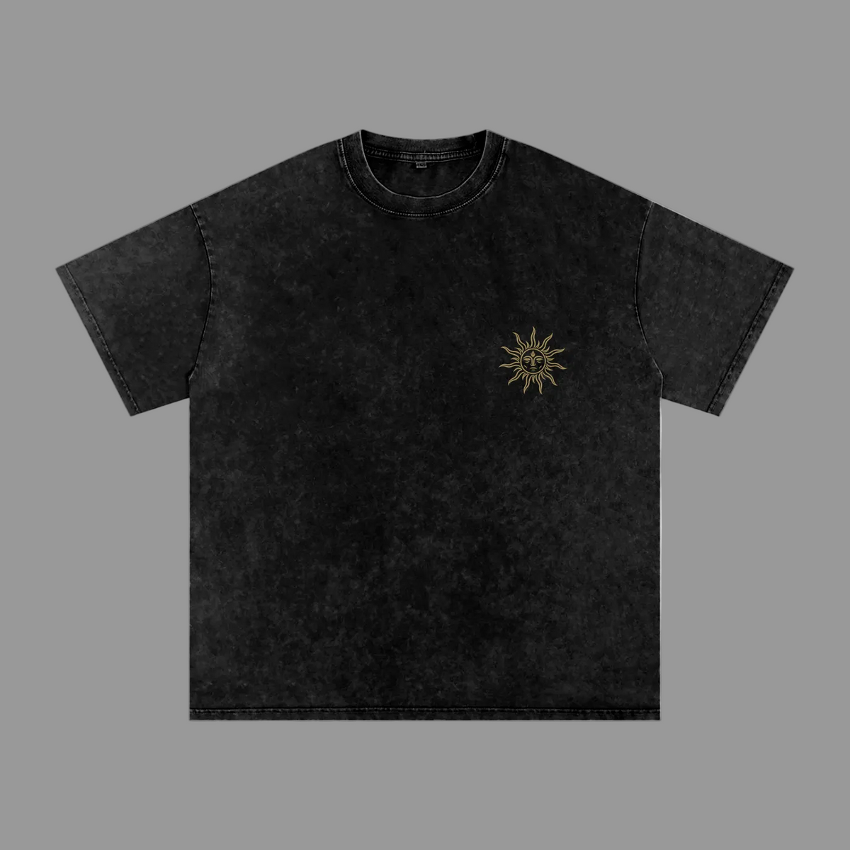 Acid Wash Oversize T-Shirt - 250 GSM